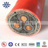 MV 6/10kV copper conductor XLPE insulated aluminum wire armoured power cable 70mm2 50mm2