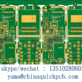 Hasl & Carbon Printing 4 Layer Printed Pcb Circuit Boards