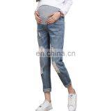 DiZNEW Custom Ladies Fashion Skinny Western Maternity Jeans Ripped thumbnail-2