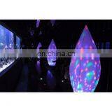 Ground LED Lighting Decoration Inflatable Water Drop Lights With Air Blower for Events Party thumbnail-1