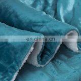 High Quality Luxury Lightweight Cozy Super Soft Plush Microfiber Solid Flannel Throw Blankets Fleece Blanket for Home thumbnail-4