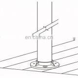 Handrail Fitting Stainless Steel Pipe Floor Flange Balustrade Railing Base Plate thumbnail-7