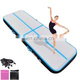 Cheap Used Sport Equipment DWF Inflatable Air Tumble Track Gymnastics Gym Mat for Sale
