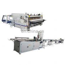 Fully Automatic Kitchen Paper Towel Roll Making Machine With Band Saw thumbnail-1