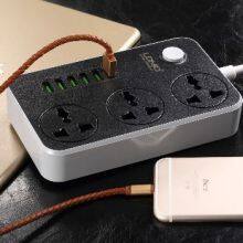 LDNIO 6 USB 3 Outlet Universal Usb Power Strip Desk With Usb Charger Extension Socket thumbnail-3