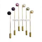 6PC Multi-purpose Retro Elegant Temperament Faux Pearl Pin Lapel Pin