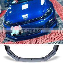 ABS Auto Shovel Black Spoiler Front Protector With Universal Front Bumper Lip thumbnail-5
