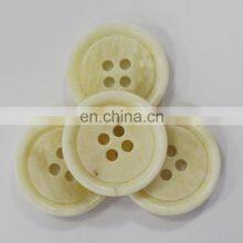 Custom Big 4 Hole Flat Rim Edge Engraved White Button Down Shirt Women thumbnail-2