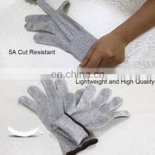 OEM Food Grade Level 5 Anti Cut Proof Safety Hand Protection Yard Work Kitchen Cut Resistant Gloves for Meat Cutting thumbnail-3