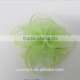 Wholesale Hair Accessories HairClip Flower With Feather Fascinator on Band thumbnail-4