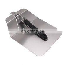 Factory Supply Custom Made Professional Small Steel Long Handle Cake Folding Pizza Shovel thumbnail-4