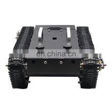 WT-200 Assembled RC Tank Chassis Metal Track Tank With Controller System 30KG Load Capacity thumbnail-2