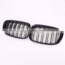 Front Grill For BMW F07 Car Bumper Grille for BMW GT F07 5 Series Double Slat Line Glossy Black Style 2009-2017 thumbnail-4