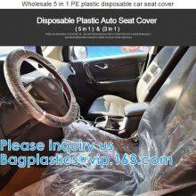 Biodegradable Compost Car Floor Mat Auto Disposable Steering Wheel Seat Cover Interior Accessories Steering Tire Bags thumbnail-5