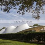 Easy maintenance beautiful PVDF fabric parking for star hotel tent