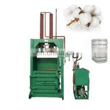 Low Price Aluminum Baler for Sale Vertical Hydraulic Baling Machine Used for Clothes Tire Plastic Bottle