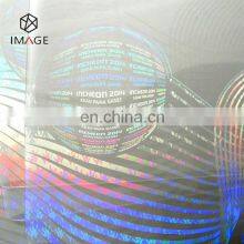 Shiny Transparent Custom Laser Holographic Pouches for ID Cards thumbnail-5