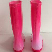 Colour Women Boots,New Fashion Female Rain Boots,Popular Style Lady PVC Boots,Colourful Ladies Boots thumbnail-3