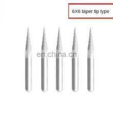 Arc Shape 6 mm Emery Grinding Head Cast Iron Coarse Sand for Electric Grinding Large Polishing 6mm Woodworking Tools