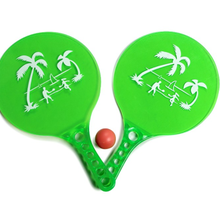 Customized Plastic Beach Paddle Ball Set Outdoor Sport Games Racket