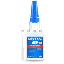 20ml Super strong Glue Loctiter 406 instant glue liquid for plastic rubber metal ceramic Repairing Not whitish and odorless