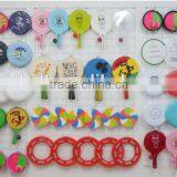 Summer Paddle Game Bat Set Beach Racket,Interesting Wooden Beach Bat and Ball Set,Promotional Wooden Beach Bat With Ball thumbnail-2