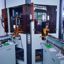 Automatic 3 Color Cylindrical Round Screen Printer for Plastic Glass Cosmetic Jar Perfume Bottles Container Silk Screen and Hot Foil Stamping Equipment Printing Machine