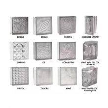 Factory 190*190*80 mm Solid Glass Blocks Bricks For Home House Decoration Partition Wall Landscape thumbnail-2