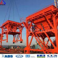 Industry Port Mobile Type Double Dust Collect Hopper