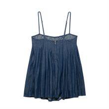 Spring New Women's Clothing European and American Style Fashionable Simple Denim Short Dress thumbnail-3