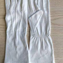white cotton santa clause cotton gloves extra long santa gloves