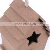 Garden Feeder Pets Bird House Wooden Bird Cage thumbnail-4