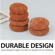 Industrial-Strength Clean Mesh Scourer Ideal for Construction Site Cleaning Wholesale Steel Mesh Scourer thumbnail-2