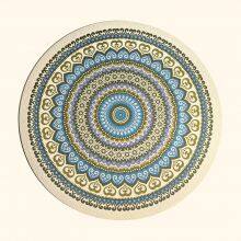 Faux Leather Placemats Set of 6 Waterproof Wipe Clean Heat Resistant Non-Slip Dining Table Mats for Home Kitchen Restaurant thumbnail-1