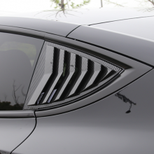 21-25 Tesla Model Y Rear Window Louvers - CNC-Machined Aluminum Frame thumbnail-3