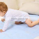 Waterproof Bamboo & 3D Air Mesh Fabric Baby Changing Pad Liner thumbnail-3