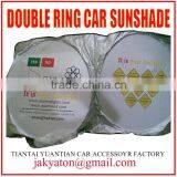 Tyvek Car Sunshade Fold Car Sunshade Ring Car Sunshade Car Sun Shade Car Sun Visor Car Accessories thumbnail-1