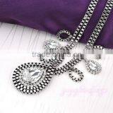 Wholesale Rehinesone Gold Jewelry Necklace Design for Girls thumbnail-4