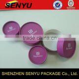 Customized Purple Round Gift Box Paper Packagings, Carboard Paper Box Packaging thumbnail-2