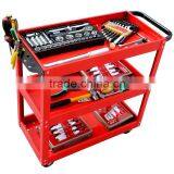 LAOA 3 Layer Tool Trolley, Multifunction Prepare and Accessories Tool Trolley Cart thumbnail-3