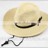 Factory Bulk Cheap Fashionable Cowboy Straw Cap thumbnail-4