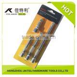 1/4"DRIVE 4PCS EXTENSION BARS HAND TOOL SET