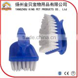 Plastic handle small kitchen brush for cleaning and wash