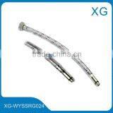 F1/2*F1/2 Stainless Steel Wire Braiding Flexible Hose/kitchen Sinks Heater Basin Knitted Inlet Hose/gas Hose Steel Flexible Hose thumbnail-6