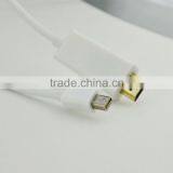 Client Custom Gold Plated Hdmi to Mini dp Adapter Cable With High Speed Data Transmission thumbnail-2