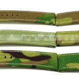 Supreme Grade Genuine Leather Lining Canvas Watch Straps thumbnail-1