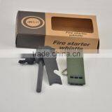 2016 Survival Magnesium Lighter Flint Stone Set With Whistle for Outdoor Camping thumbnail-2