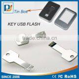 Promotional Cheap Wholesale Metal Key USB Flash Drive thumbnail-1