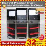 Kindle Professional Customized Design Candy Store Cardboard Floor Display/wood Flooring Display Shelf