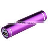 Aluminum Christmas gifts power bank 2200 mah factory directly production